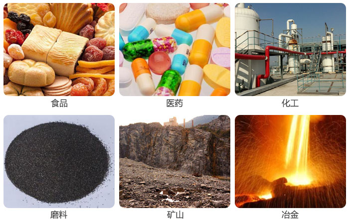 實(shí)驗(yàn)篩用于食品，磨料，醫(yī)藥，化工，冶金等行業(yè)的試驗(yàn)中。